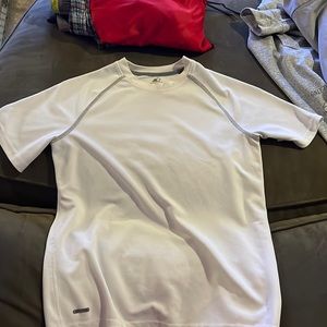 White boys workout shirt, size XL in kids